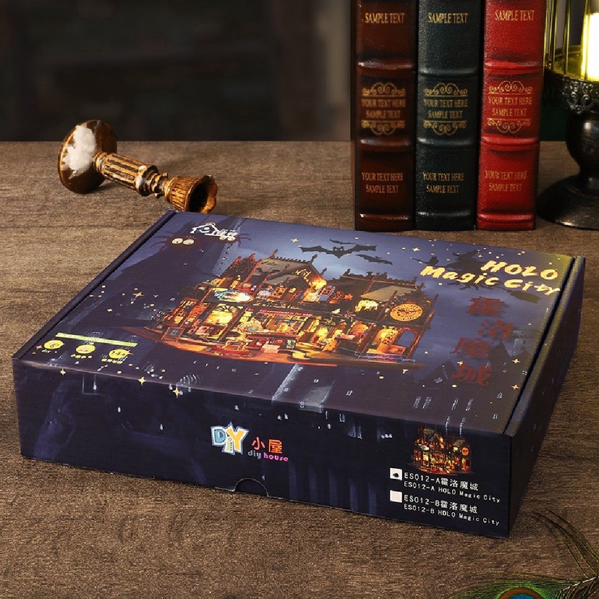 3D House - Magic City - Magisch houten poppenhuis - DIY