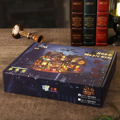 3D House - Magic City - Magisch houten poppenhuis - DIY