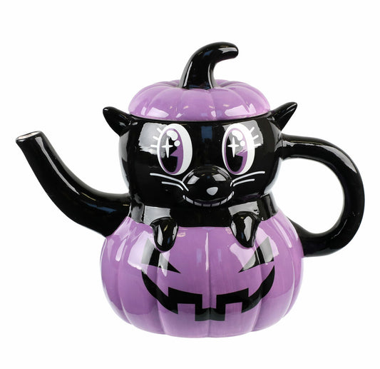 Meowloween Teapot