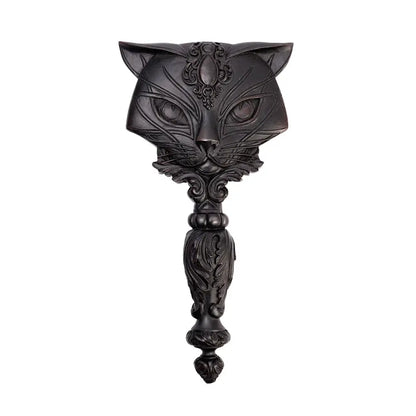 Alchemy - Zwarte Heilige Kat Handspiegel