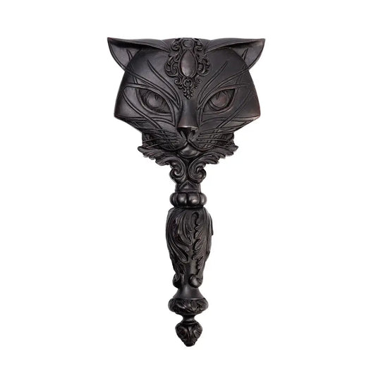 Alchemy - Zwarte Heilige Kat Handspiegel