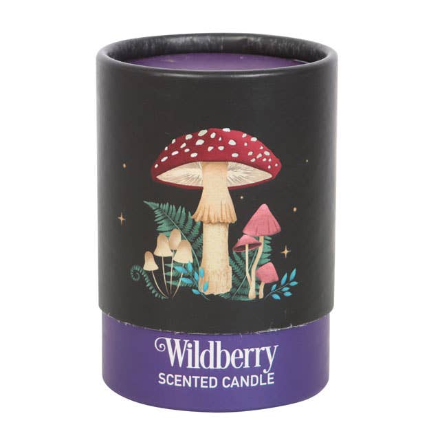 Forest Mushroom Wildberry-kaars