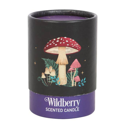 Forest Mushroom Wildberry-kaars