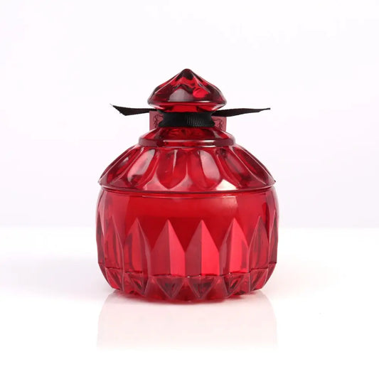 Alchemy - Vintage Geurkaars Pot - Bloedroos