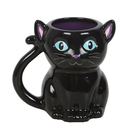 Zwarte Kat Halloween Mok