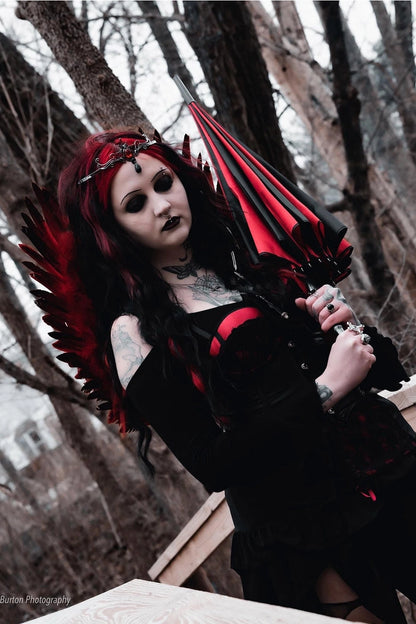 Carrousel Pagode Rode Paraplu