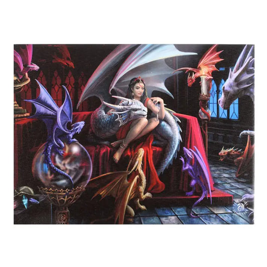Dragon Charm - Anne Stokes Canvas