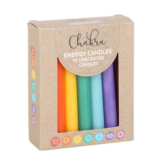 Chakra Energy Candles (set van 14 kaarsen)