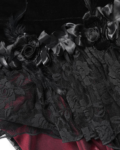 Gothic Muse Black Jurk