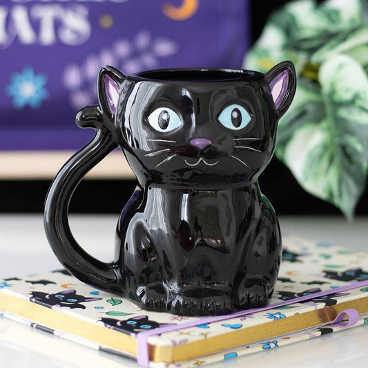 Zwarte Kat Halloween Mok