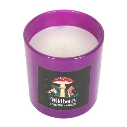 Forest Mushroom Wildberry-kaars