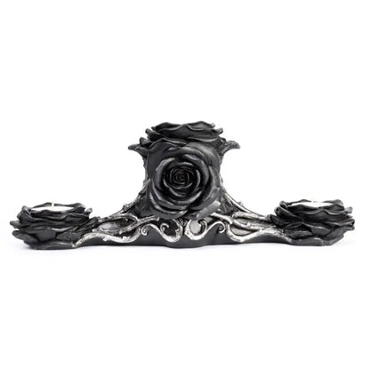 Alchemy - Black Rose - Drievoudige Theelichthouder