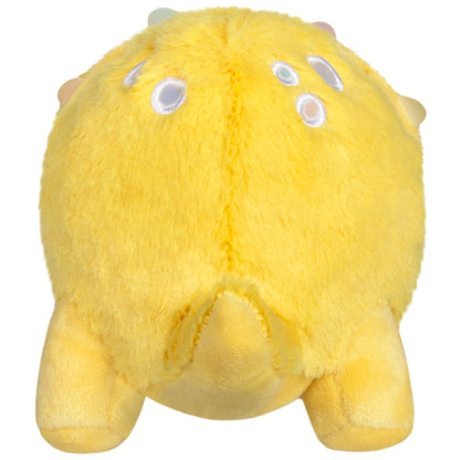 Gele Triceratops Snacker - Mini Squishable
