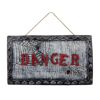 Deurplaat Danger - Animated (47cm)