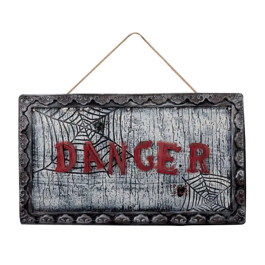 Deurplaat Danger - Animated (47cm)