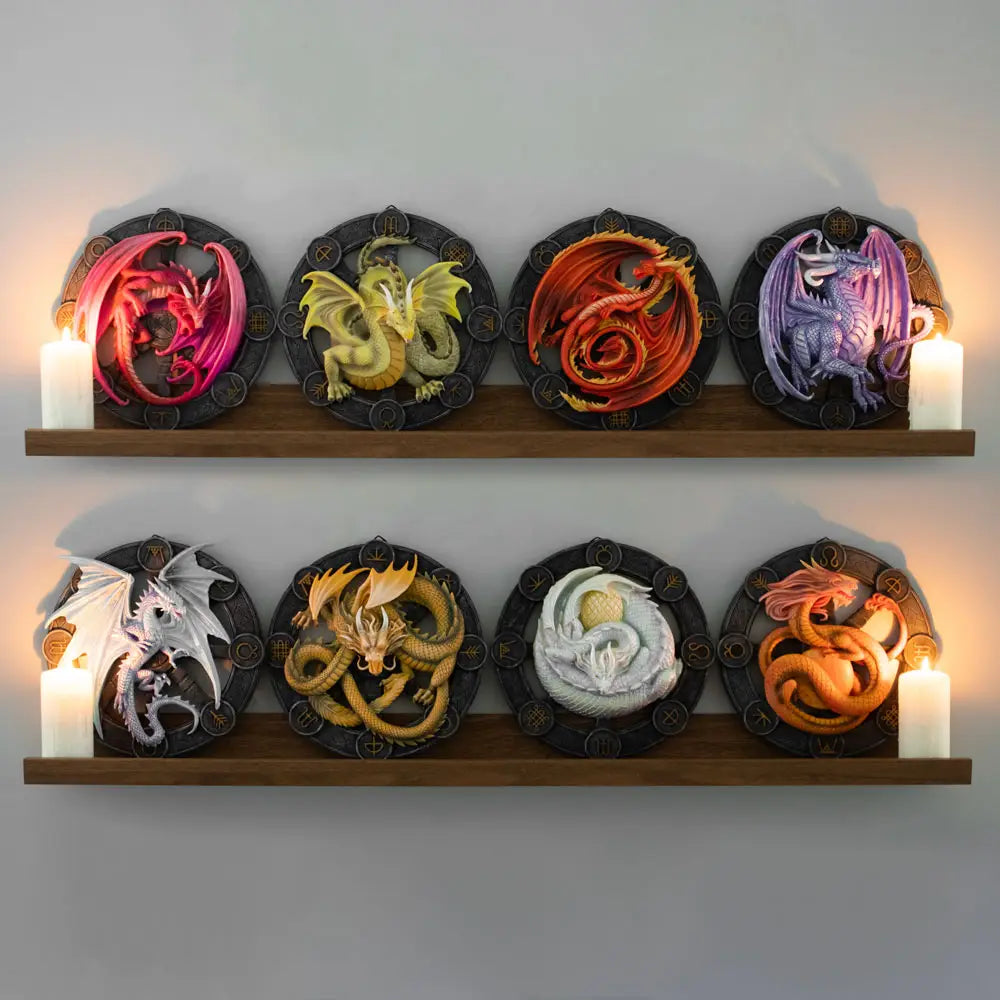 Beltane Dragon Muurdecoratie - Anne Stokes
