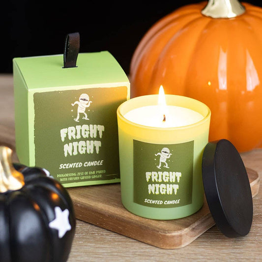 Fright Night Limoen en Gember Halloween Kaars