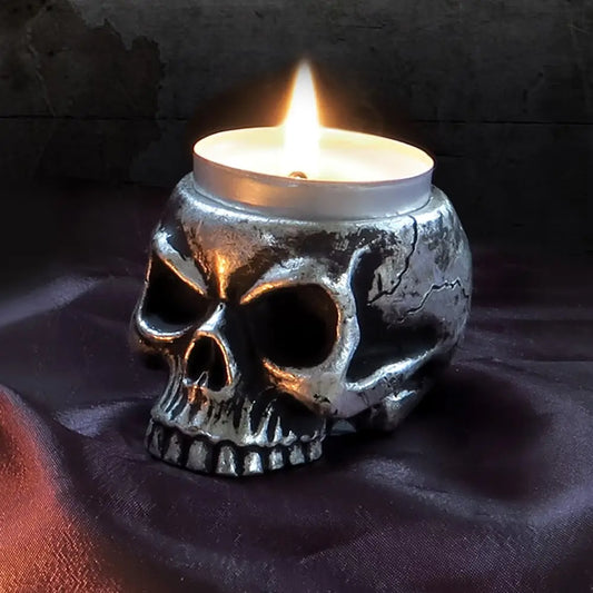Alchemy - Skull - Theelichthouder