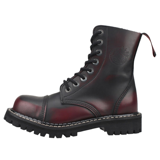 Angry Itch - 8 Eye Ranger Burgundy Rub-Off