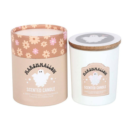 Spook Geroosterde Marshmallow Halloween Kaars