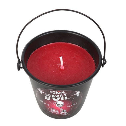 Go Away Evil - Candle Bucket Geurkaars