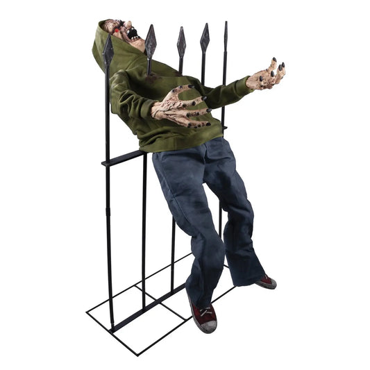 Gespietste Zombie - Animated (140cm)