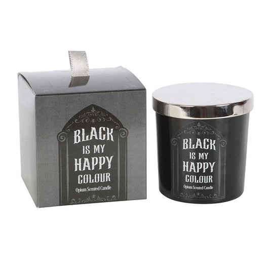 Black is My Happy Color Opium Kaars