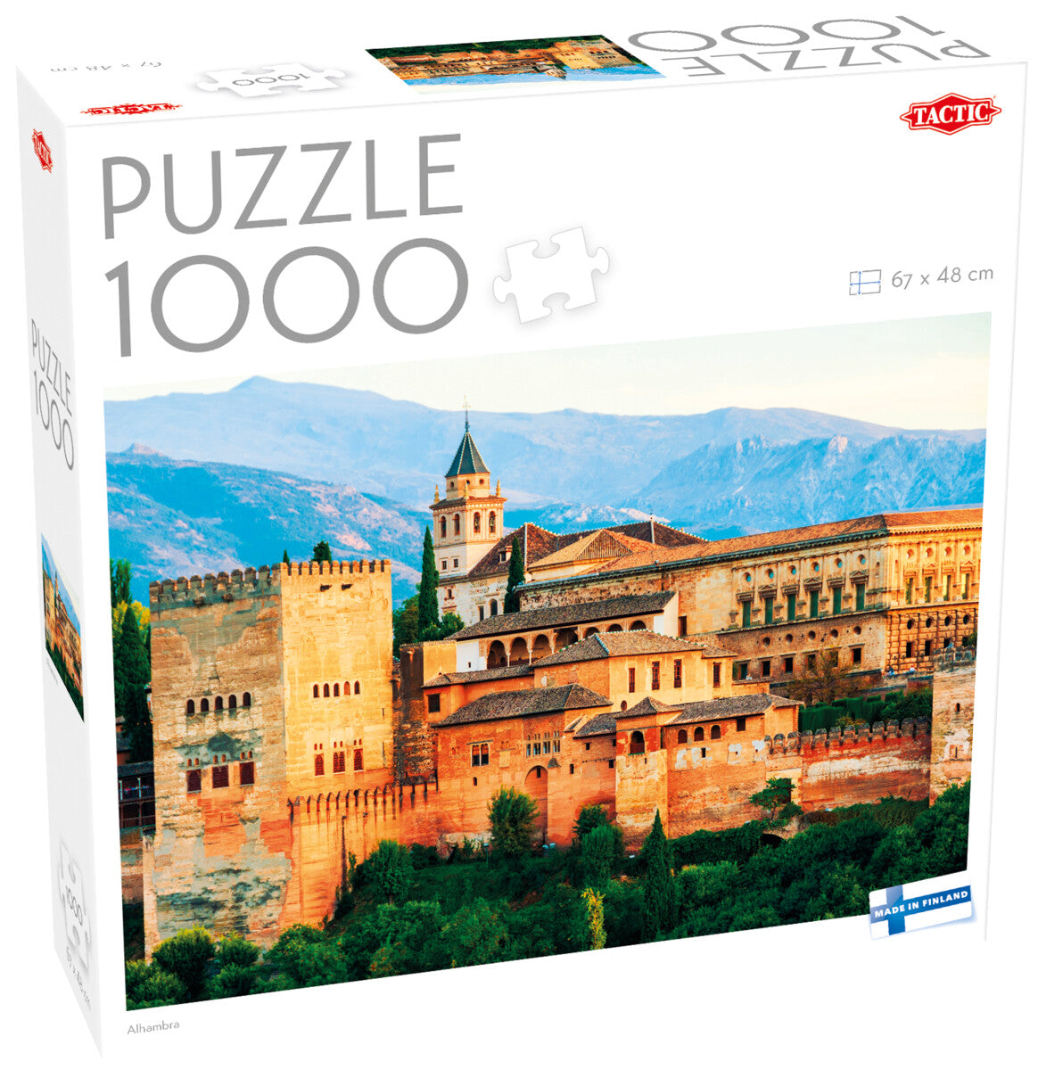 Alhambra, Spanje – Puzzel – 1000 stukjes