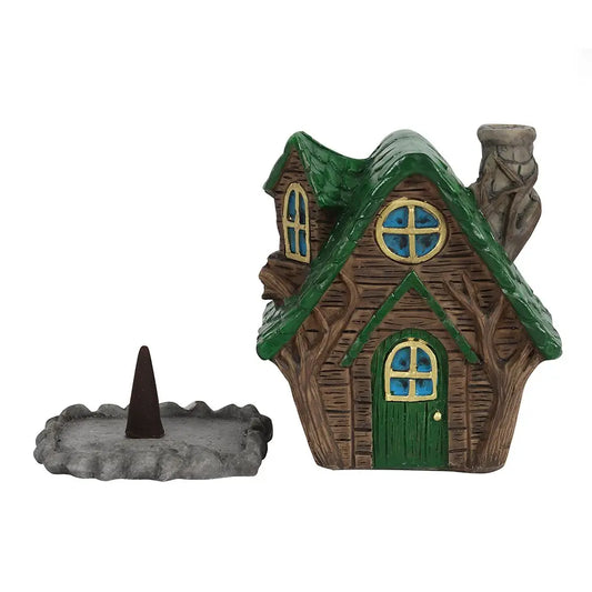 Woody Lodge Wierookhouder - Bruin/Groen
