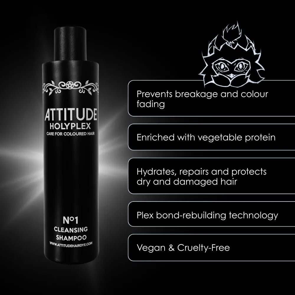 Attitude Hair Dye - Shampoo Holyplex No.1 Cleansing