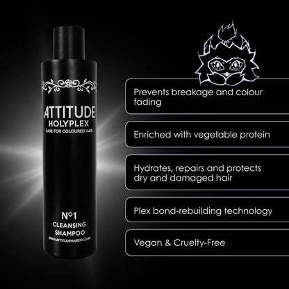 Attitude Hair Dye - Shampoo Holyplex No.1 Cleansing