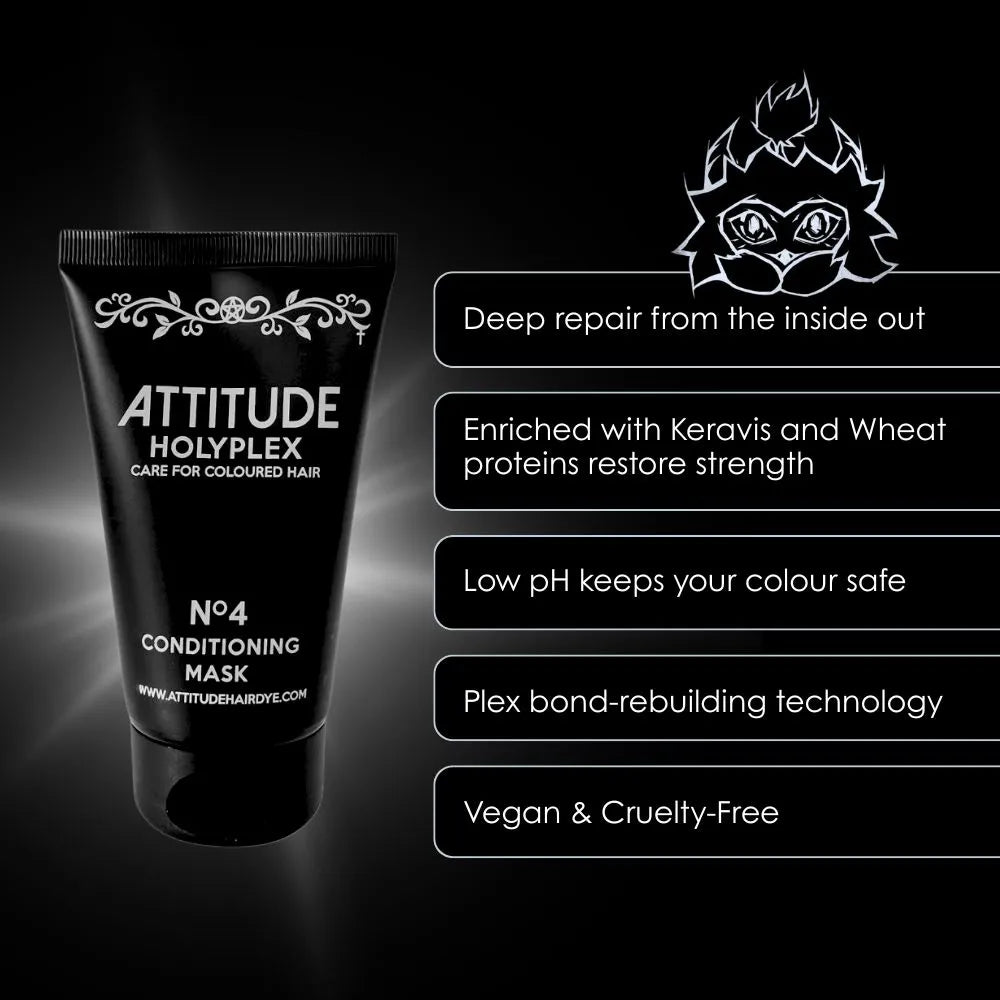 Attitude Hair Dye - Holyplex No.4 Conditioning Mask - 150ml