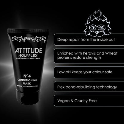 Attitude Hair Dye - Holyplex No.4 Conditioning Mask - 150ml