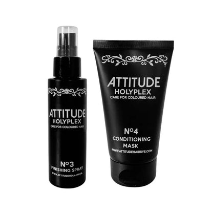 Attitude Hair Dye - Holyplex Intensive Repair Kit - Protect Spray & Mask