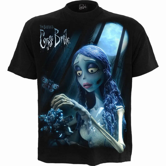 Corpse Bride Emily - Glow In The Dark - T-shirt
