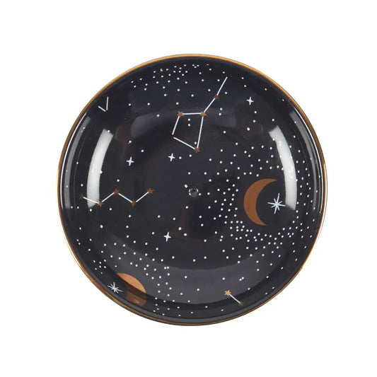 Purple Star Sign Ceramic Wierookhouder