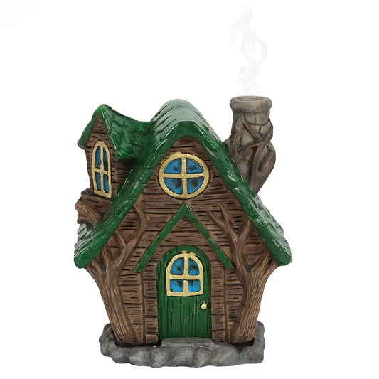 Woody Lodge Wierookhouder - Bruin/Groen