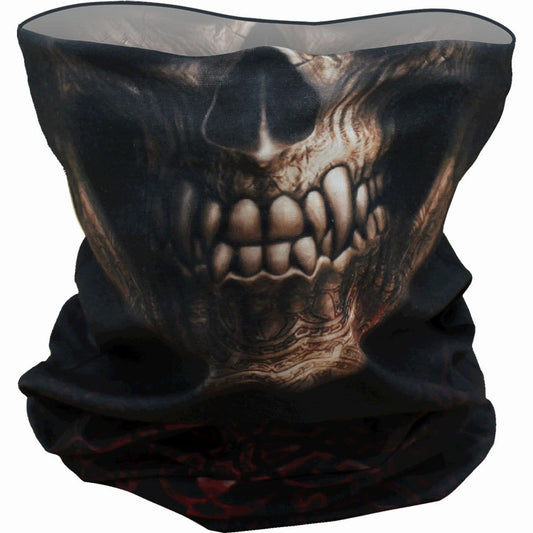 Goth Skull Halswarmer/Sjaal
