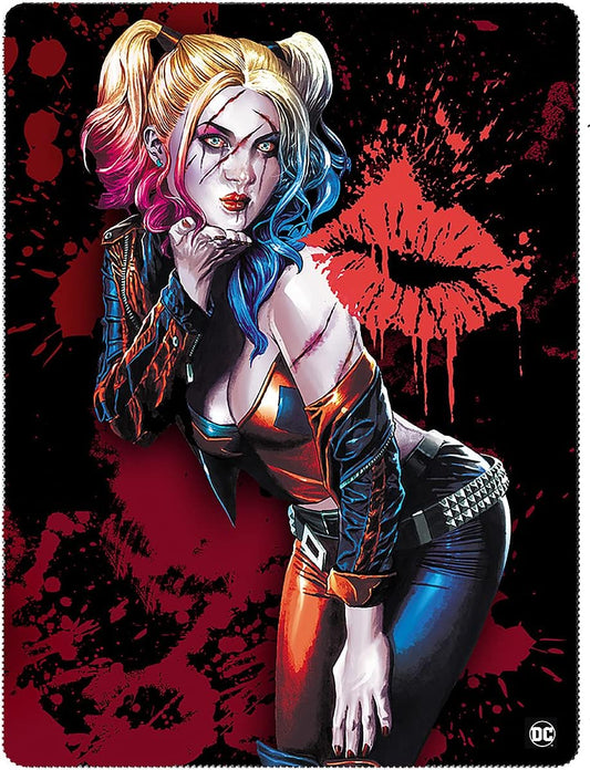 Harley Quinn Fleecedeken