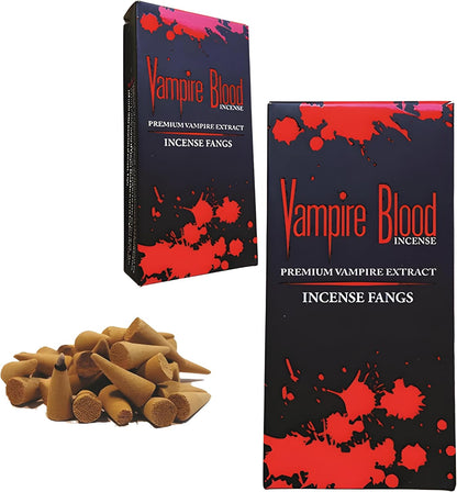 Vampire Blood Wierook Kegels - Incense Fangs