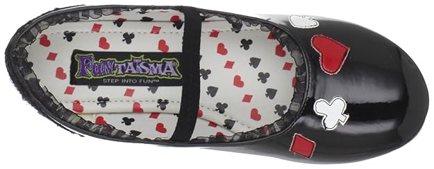 Funtasma - Alice-12C - Alice in Wonderland Ballerina Flats - Mt 36/37