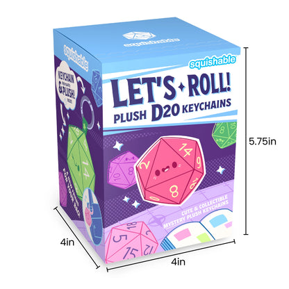 Squishable - D20 Blind Box (S1) - Micro-Sleutelhangers