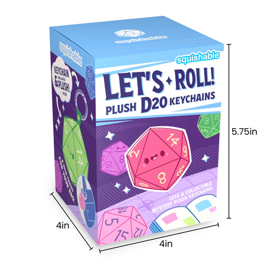 Squishable - D20 Blind Box (S1) - Micro-Sleutelhangers