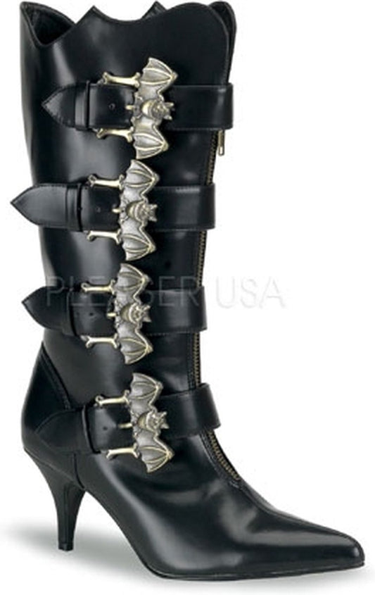 Demonia - Fury-107 Boot - Met Vleermuis Buckles - Mt. 41