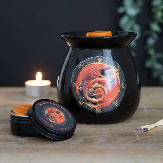 Beltane Wax Melt Burner Gift Set - Anne Stokes