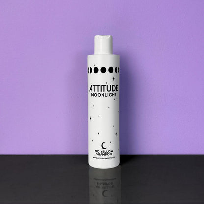 Attitude Hair Dye - Moonlight No Yellow shampoo - 250ml