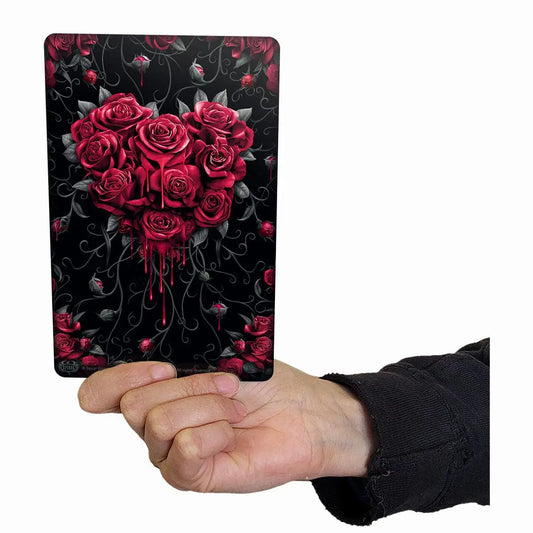 Bleeding Heart Tin Metal