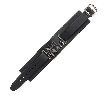 Iron Maiden - Logo - Leren Armband - Alchemy