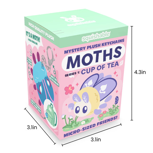Squishable - Mot Blind Box (S1) - Micro-Sleutelhangers