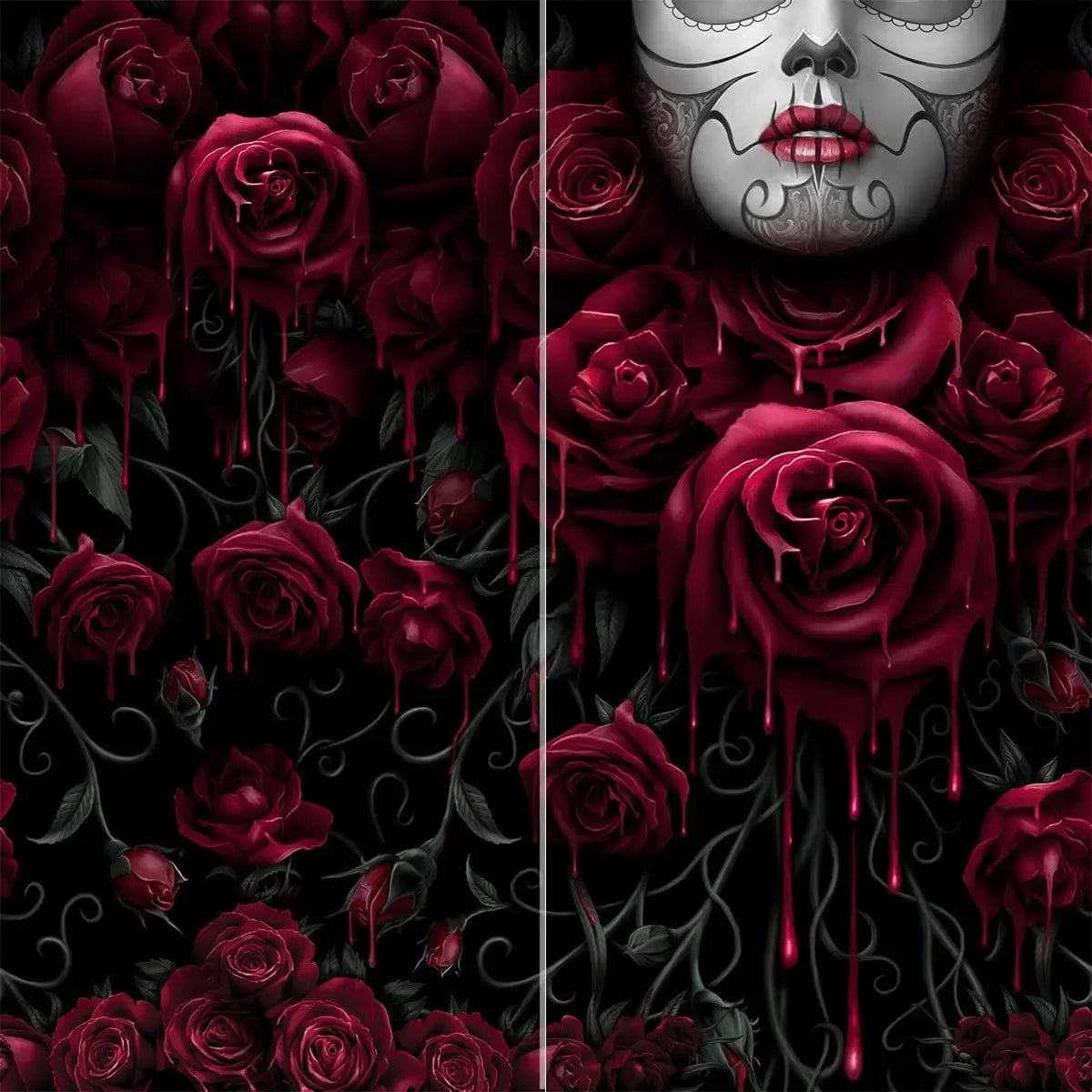 Blood Rose Halswarmer/Sjaal